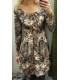 Laisvalaikio suknelė - tunika pūstomis kišenėmis